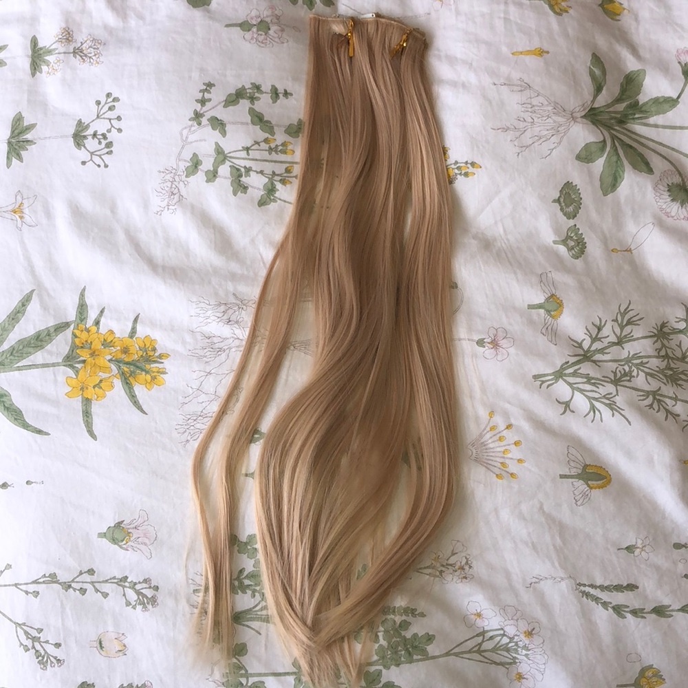 NEW Ash beach Blonde Remy Hair Extensions